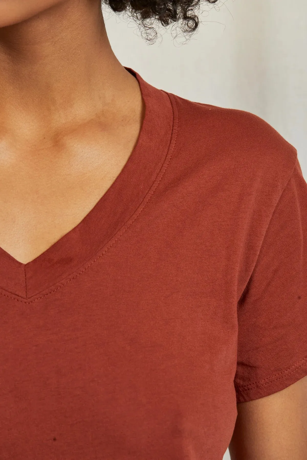 Hendrix Boxy Vneck Tee