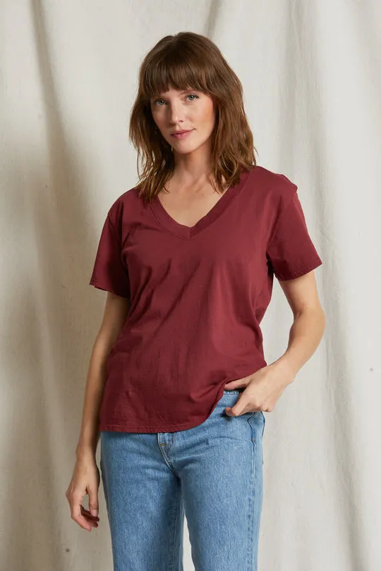Hendrix Boxy Vneck Tee