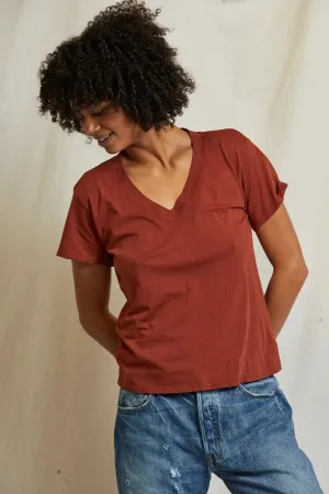 Hendrix Boxy Vneck Tee