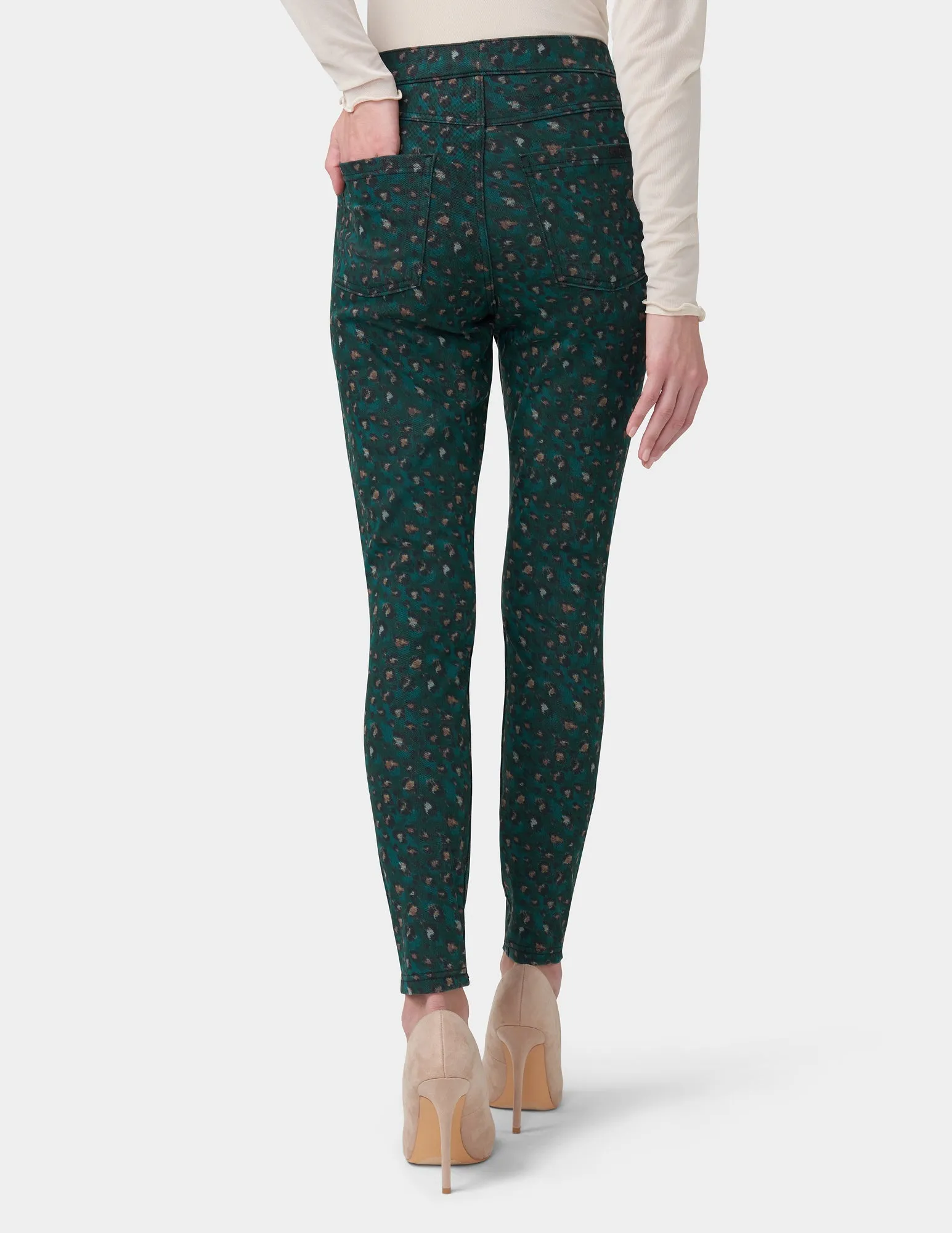 Hi-Rise Wild Cat Denim Legging