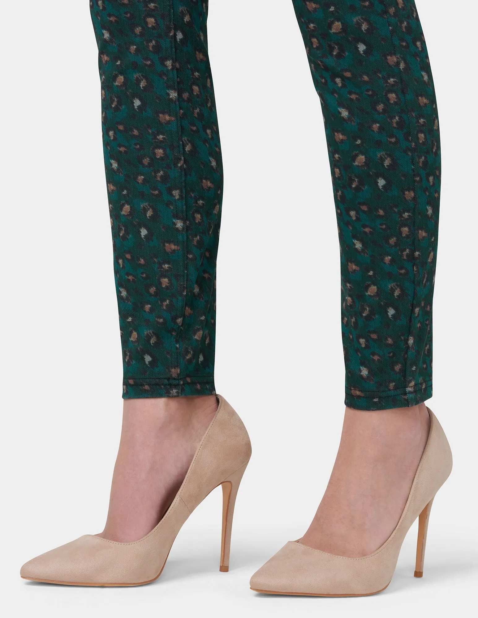 Hi-Rise Wild Cat Denim Legging