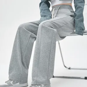 High Waist Loose Straight Pants