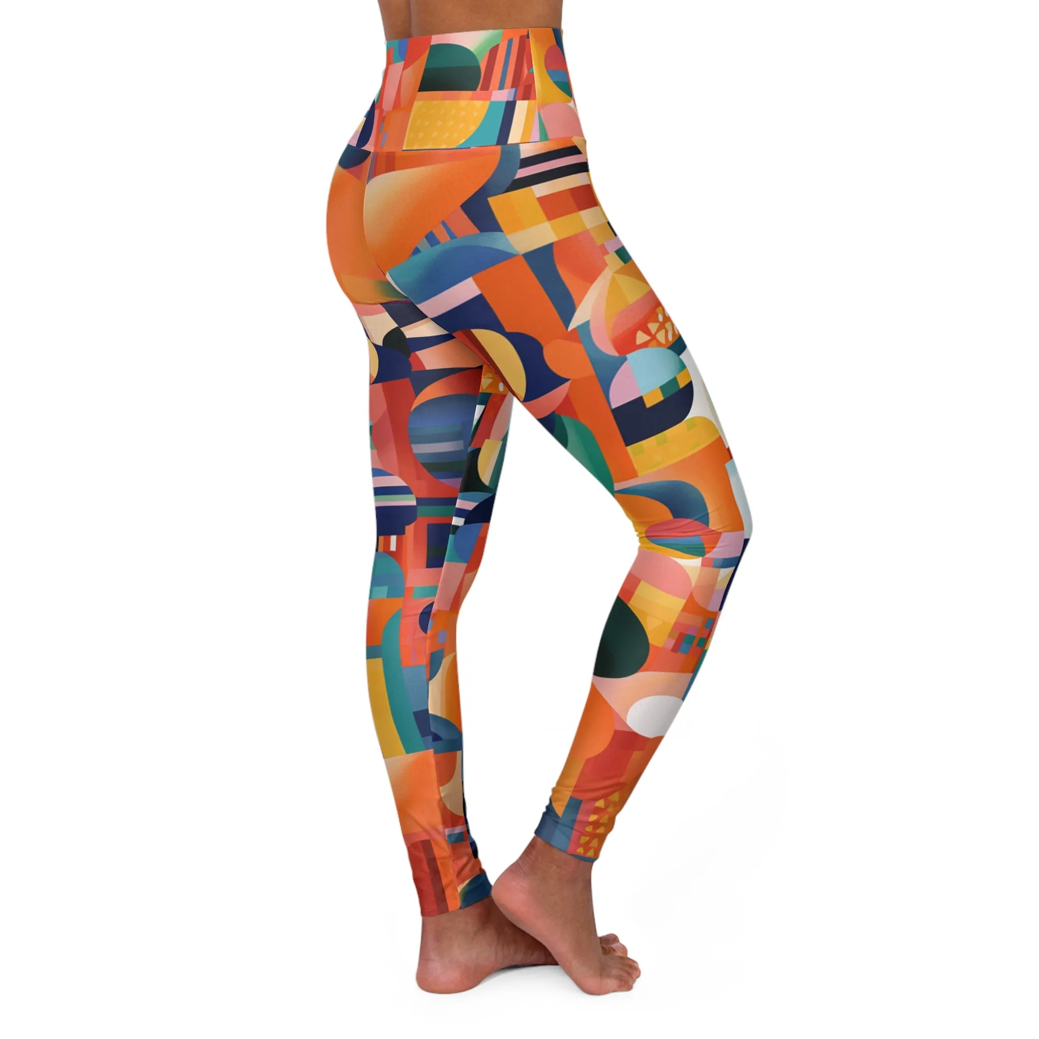 High Waisted Leggings - Tarsila Brazilians