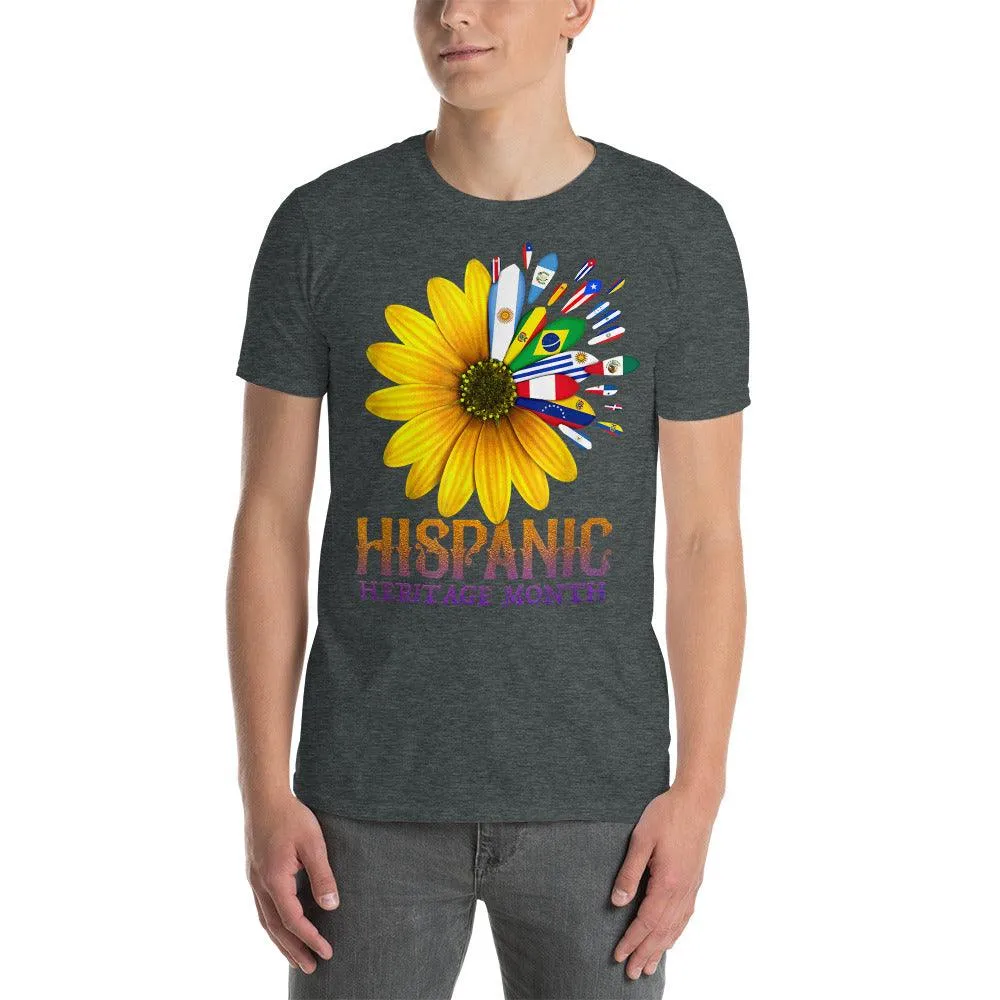 hispanic hertiage month, proud of hispanic roots T-shirt