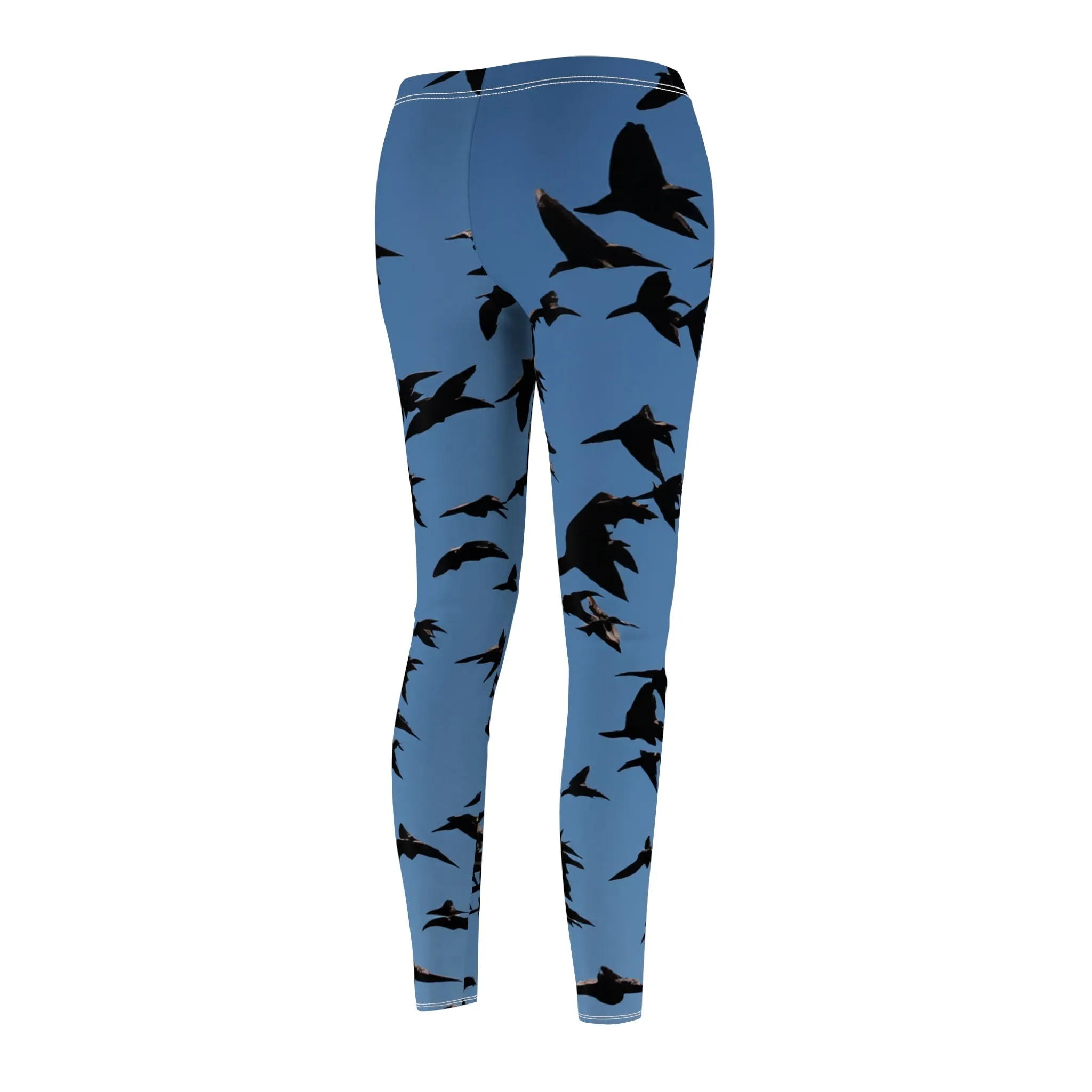 Hitchcock Women's Cut & Sew Casual Leggings (AOP)