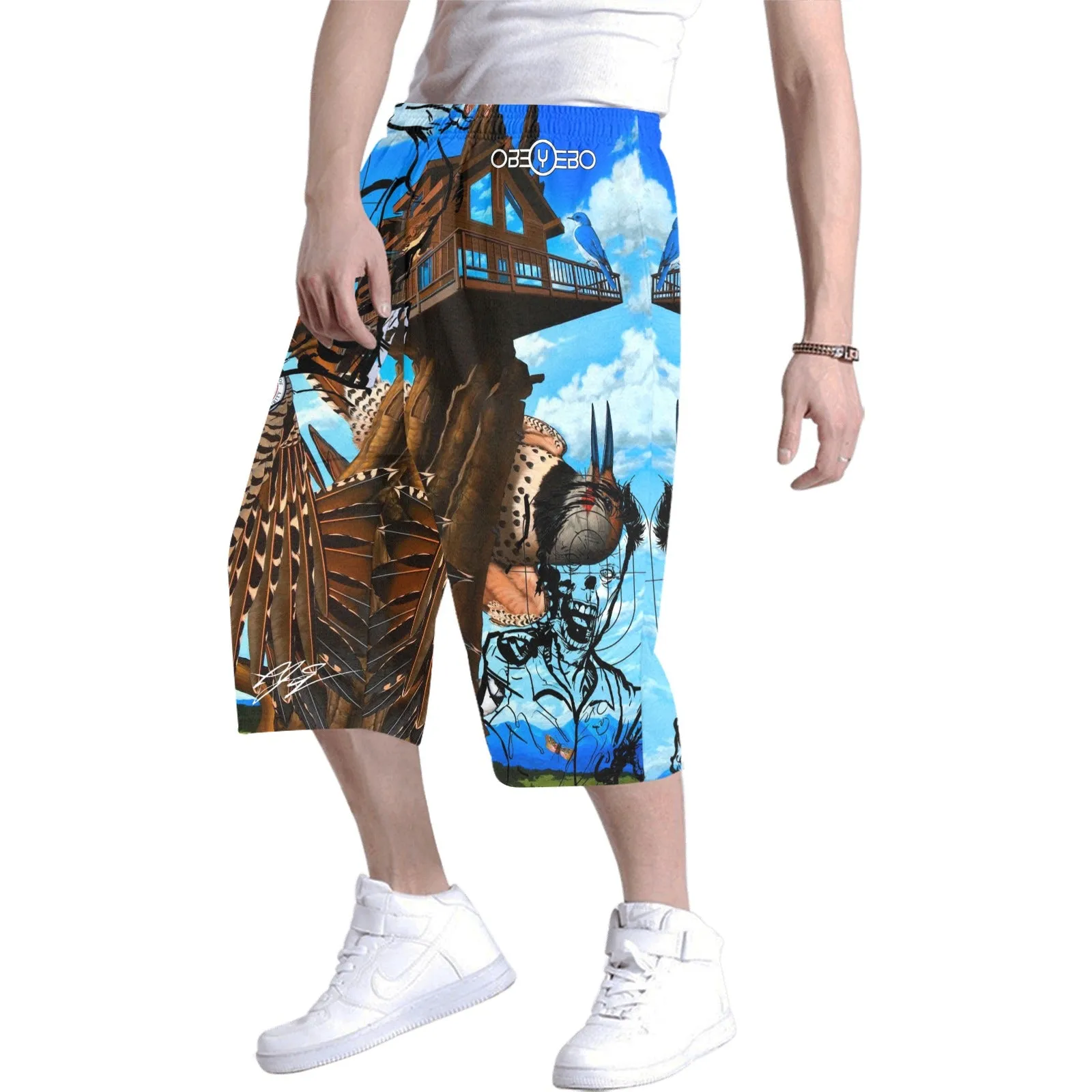 Home Invasion Men's Baggy Shorts