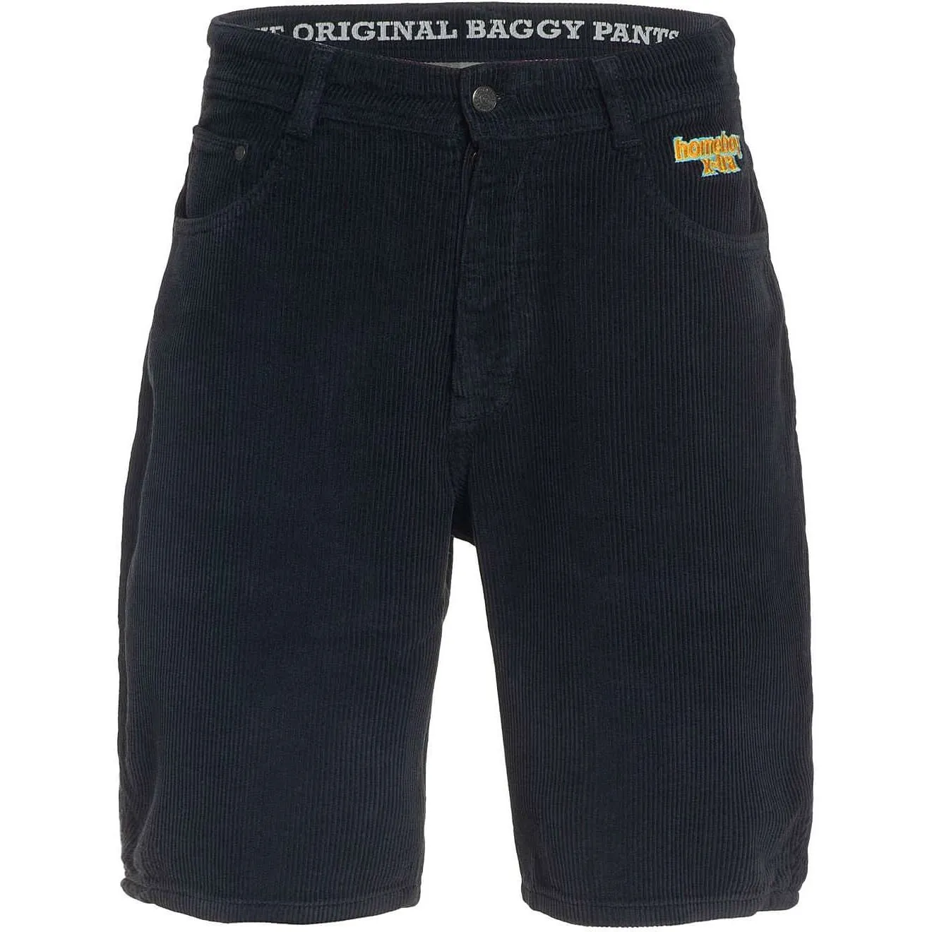 Homeboy X-Tra Baggy Cord Shorts Black