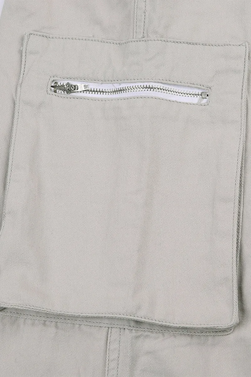 HPP1128 High-Waist Cargo Pants