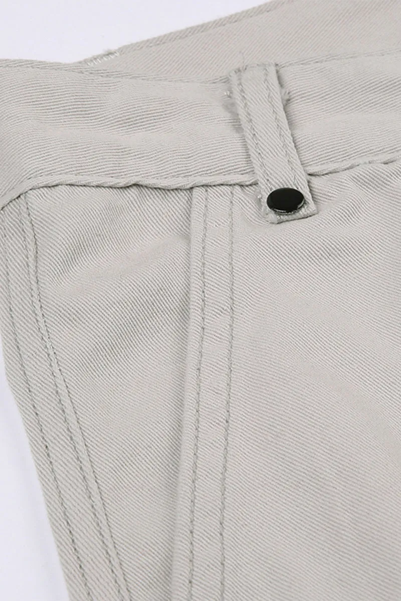 HPP1128 High-Waist Cargo Pants