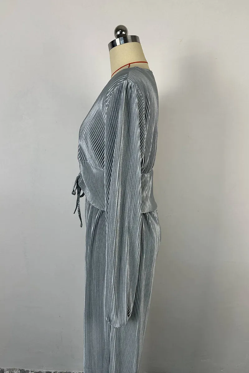 HUP1194 Velvet Top & Pants Set