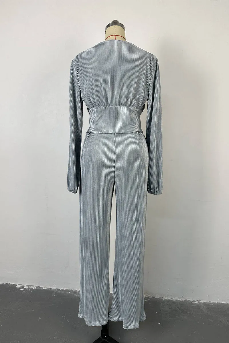 HUP1194 Velvet Top & Pants Set