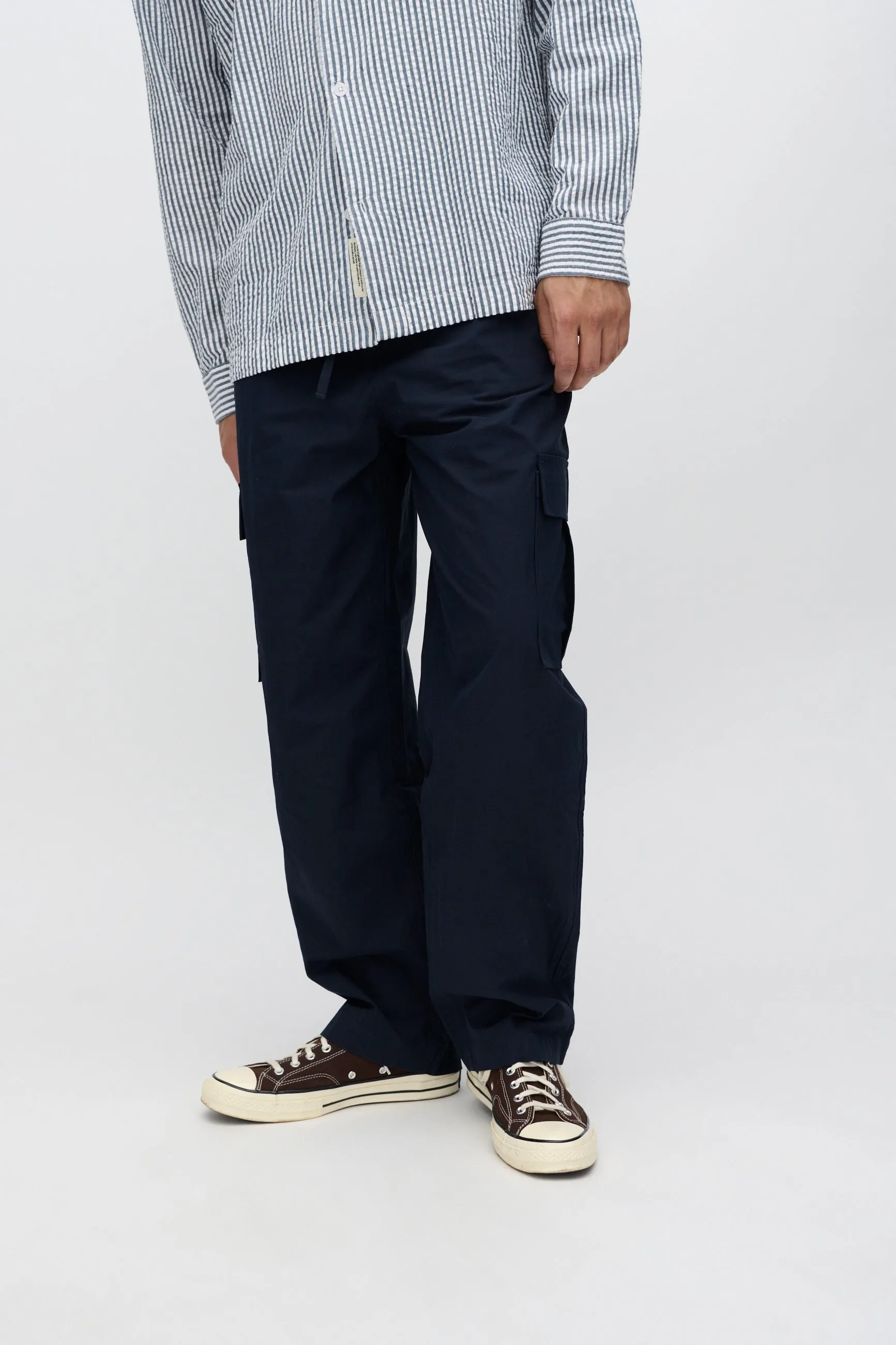Huxley relaxed cargo pants 4233 - Sky Captain