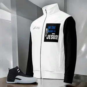 In The Name of JESUS Men's track jacket