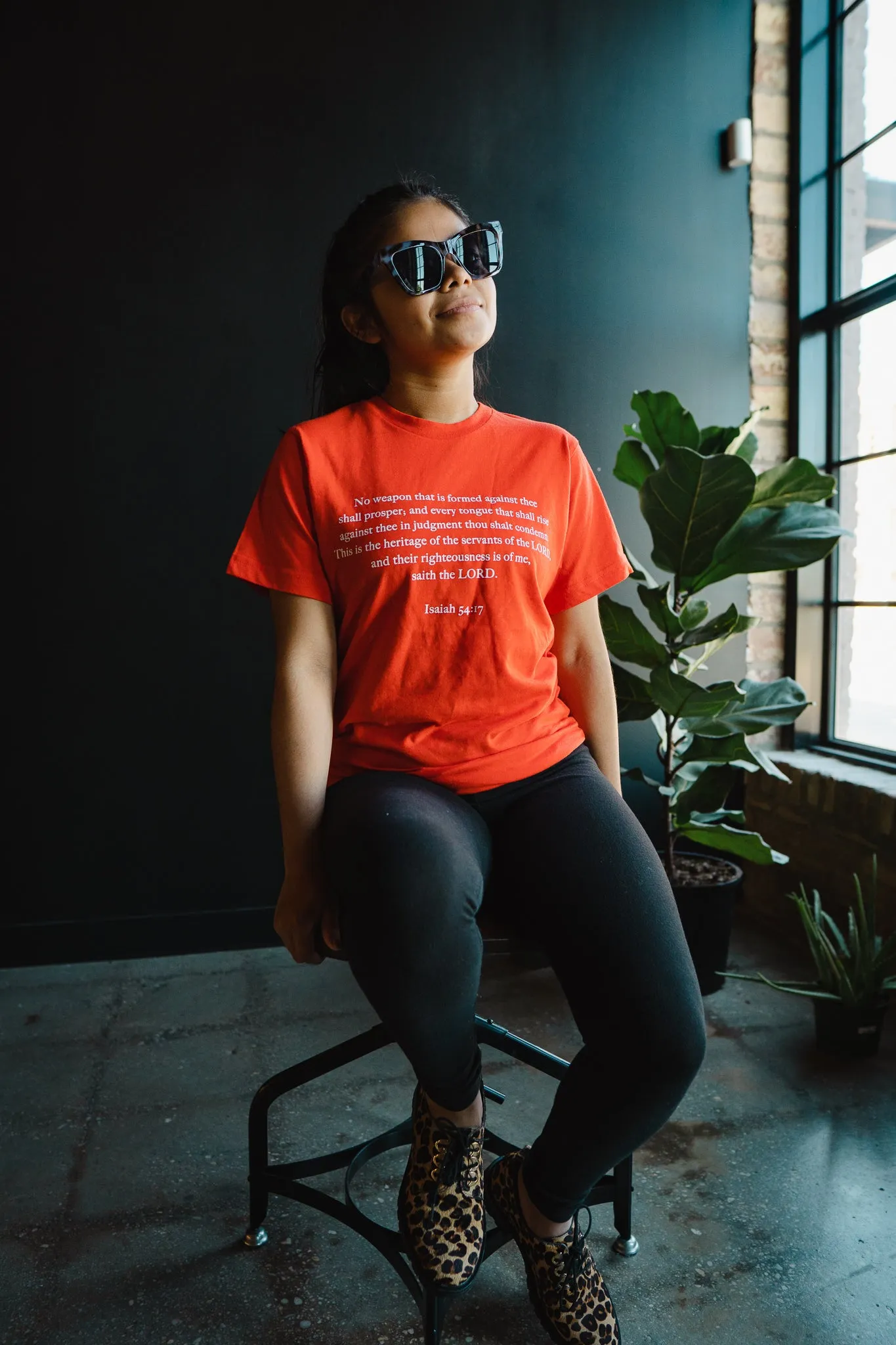 Isaiah 54:17 Adult Box T-Shirt