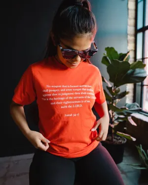 Isaiah 54:17 Adult Box T-Shirt