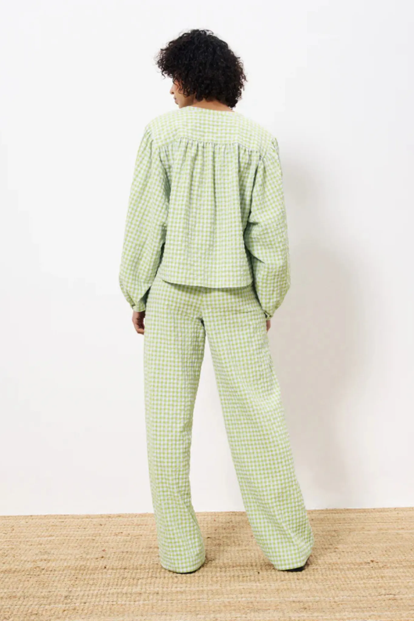 ISMERY PANTS - CITRON GREEN