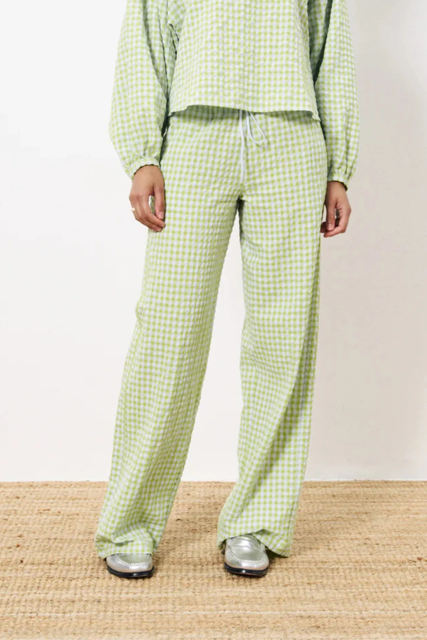 ISMERY PANTS - CITRON GREEN