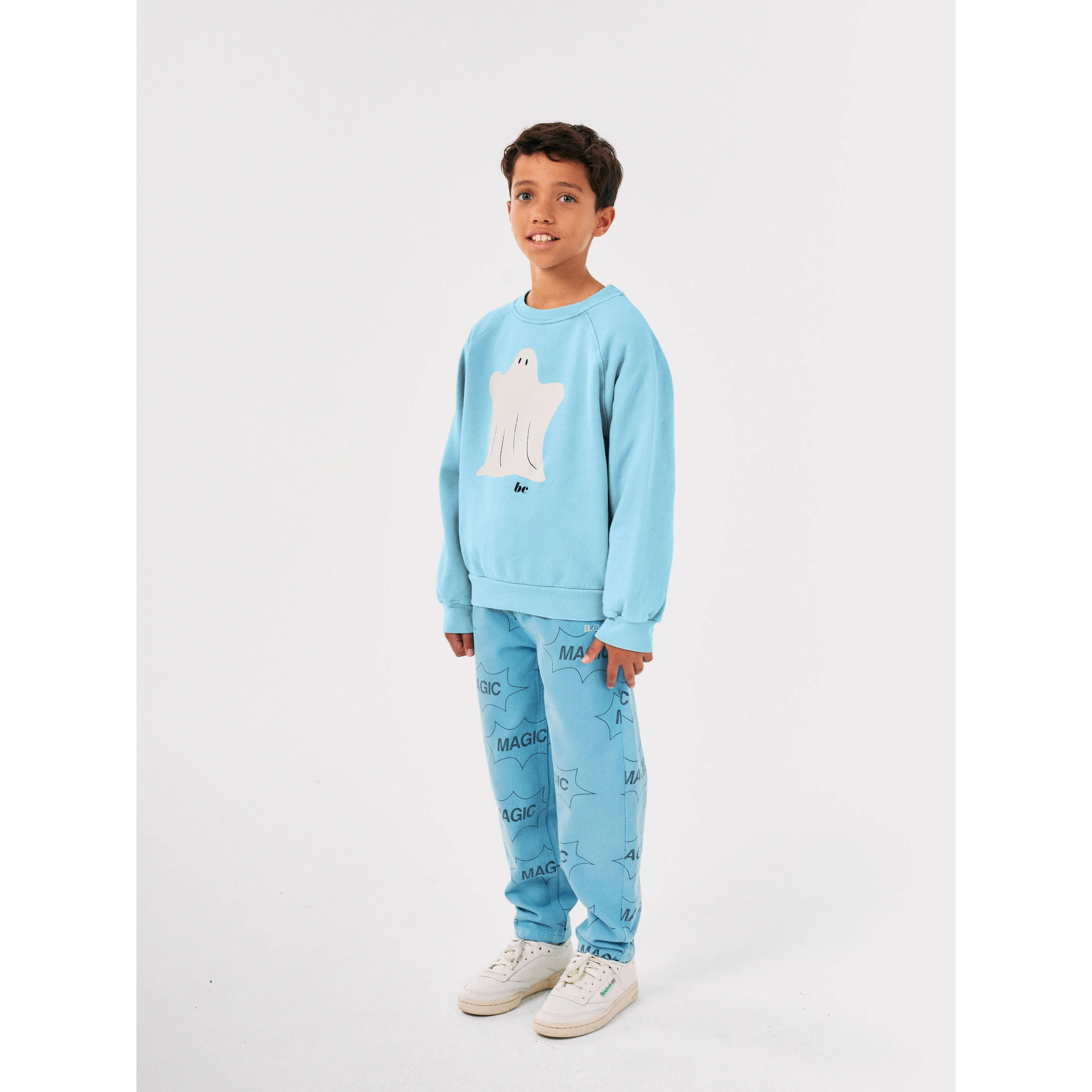 Its Magic All Over Denim Baggy Pants