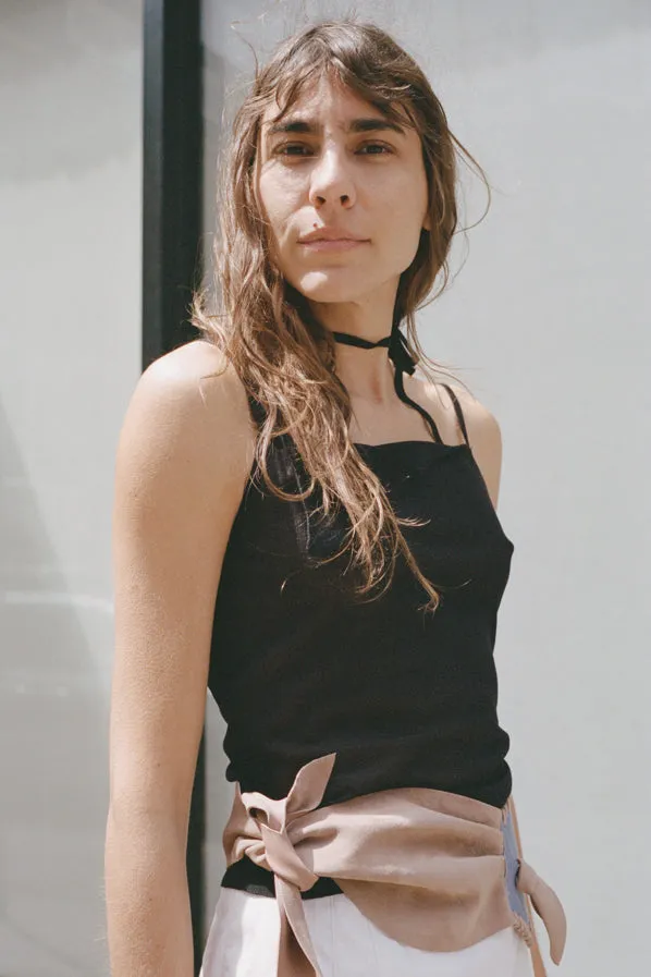IVO TOP, BLACK