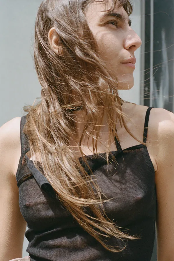 IVO TOP, BLACK