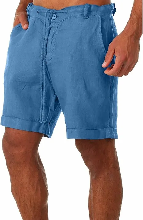 Jack – Stylish Men's Comfy Linen Shorts