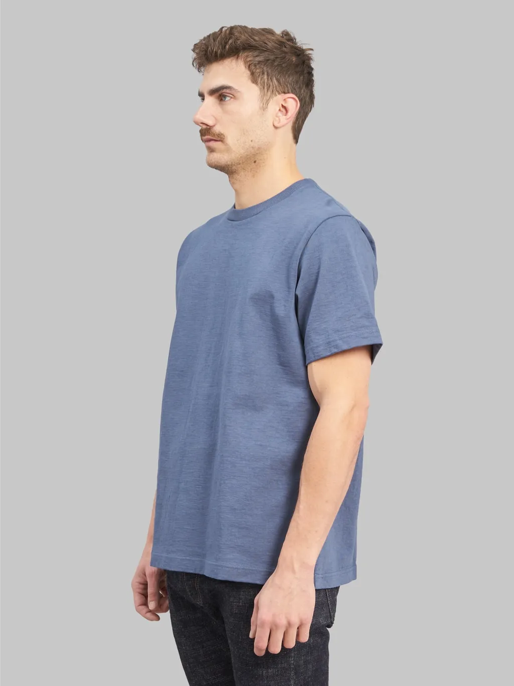 Jackman Dotsume T-Shirt Off Classic Blue