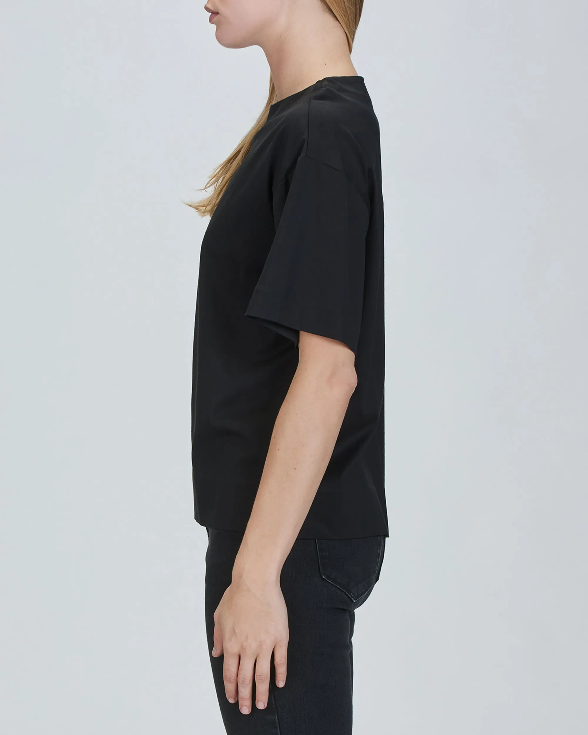 Jamie Boxy Boat Neck T-Shirt