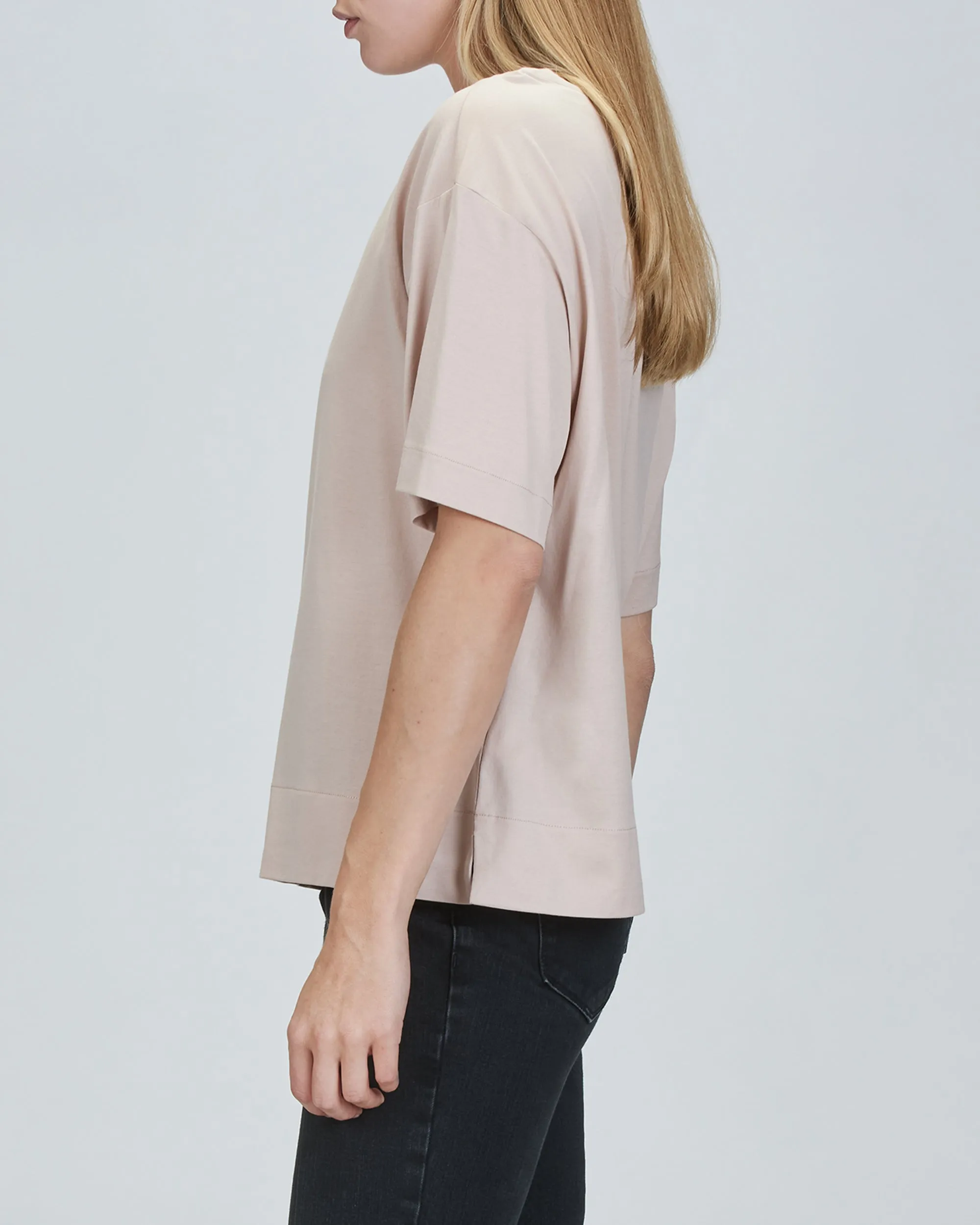Jamie Boxy Boat Neck T-Shirt