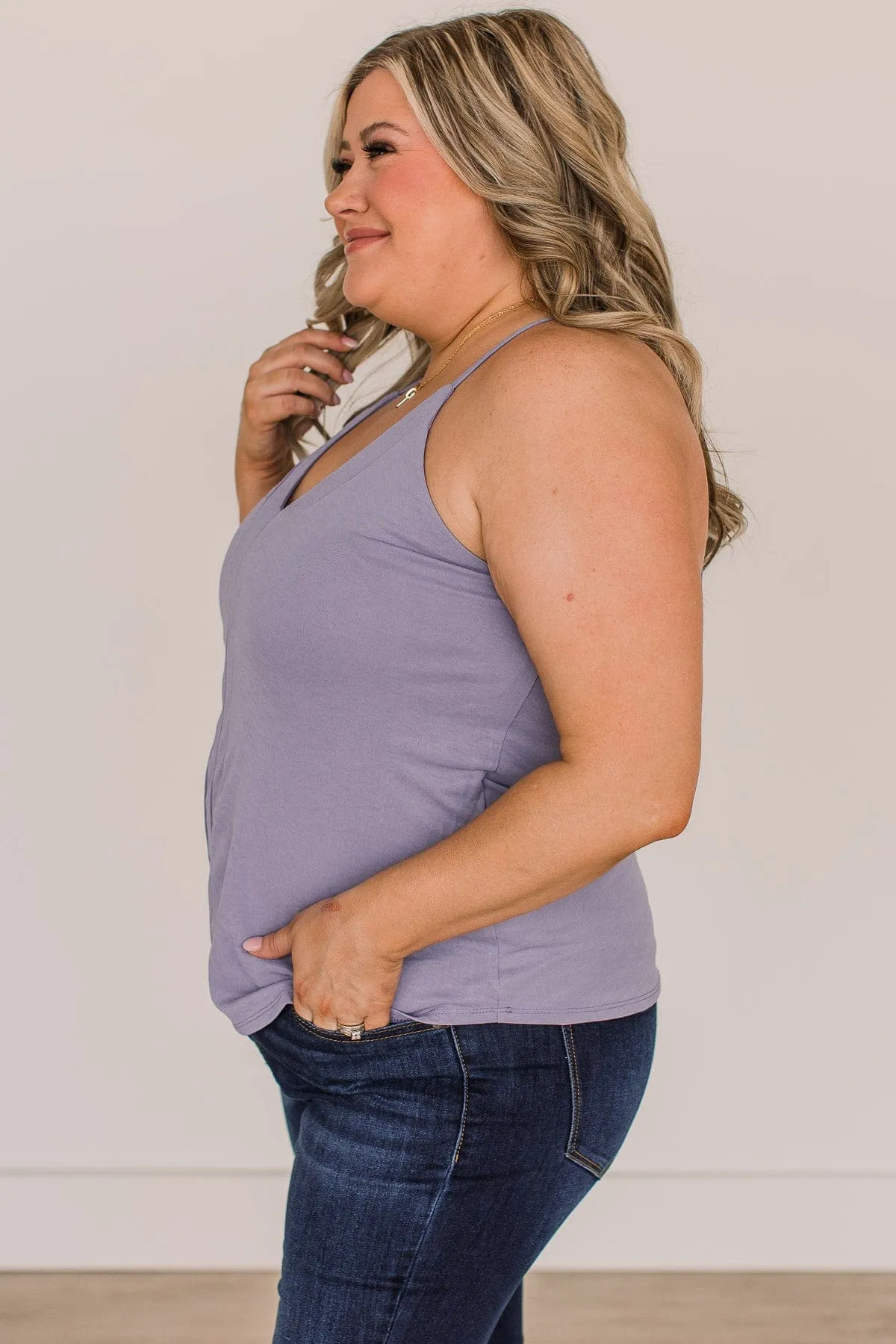 Just You And Me Tank Top- Lavender