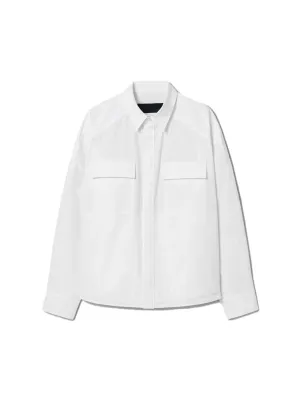 JuunJ Skin Front Pocket Hem String Shirt