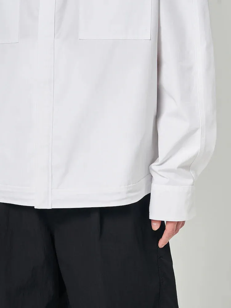 JuunJ Skin Front Pocket Hem String Shirt