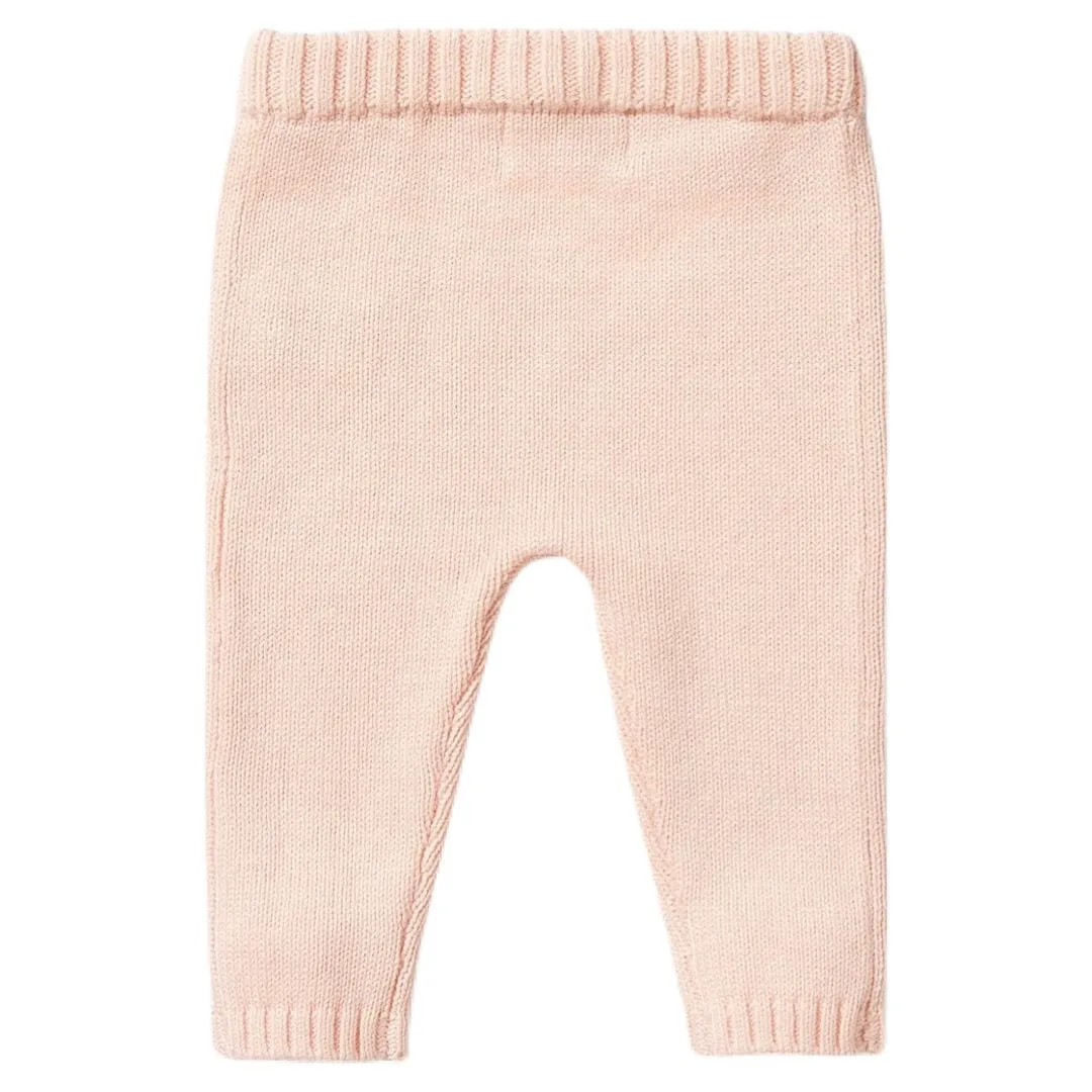 Knitted Legging - Blush