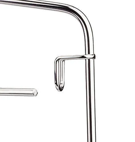 Knocbel Pants Clothes Hanger Closet Organizer 4 Layers Non Slip Swing Arm Hangers Hook Rack for Slacks Jeans Trousers Skirts Scarf 2-Pack (Beige)
