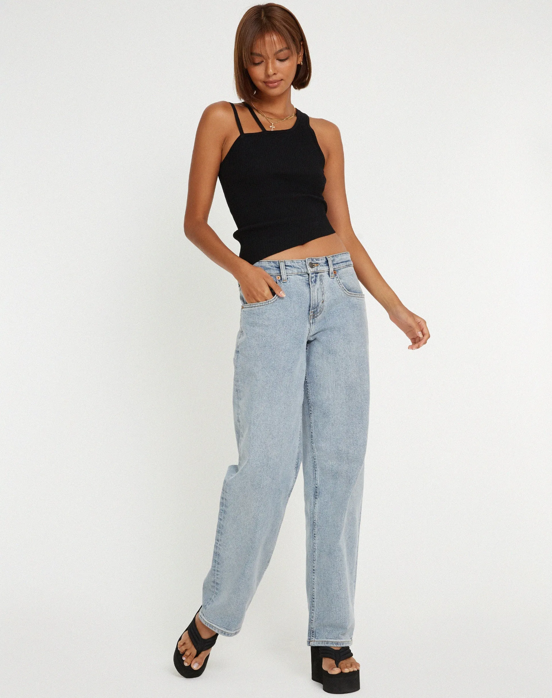 Lanica Top in Black
