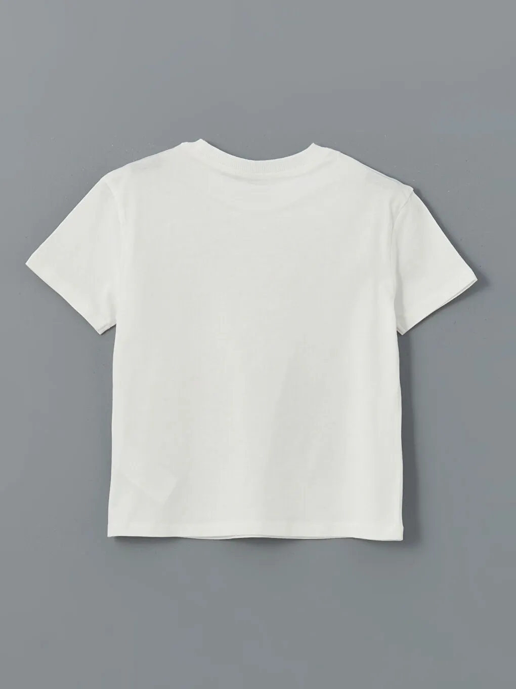 LCW Kids Ecru Crew Neck Printed Boys T-Shirt 3-Pack