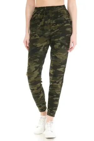 Leggings Depot Full Size Buttery Soft Joggers with Drawstring Plus Size