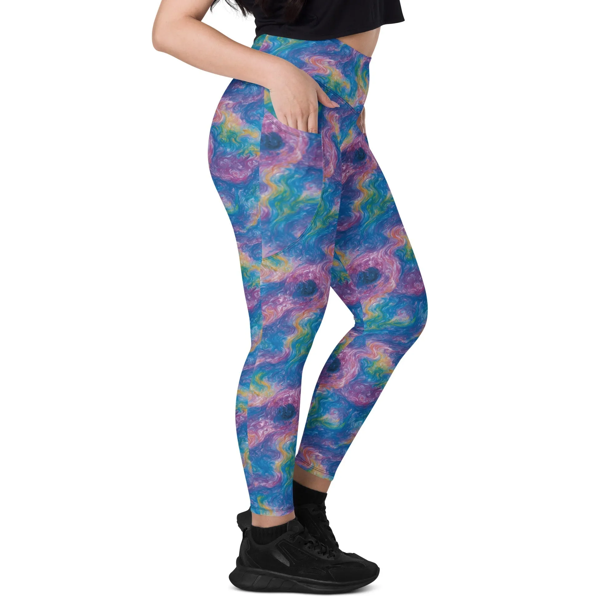 Leggings with Pockets Quantum Drift