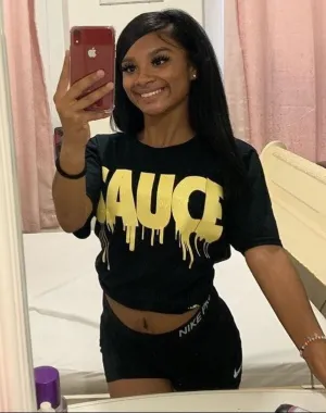 Lemon Sugar Glitter Sauce | Black Tee