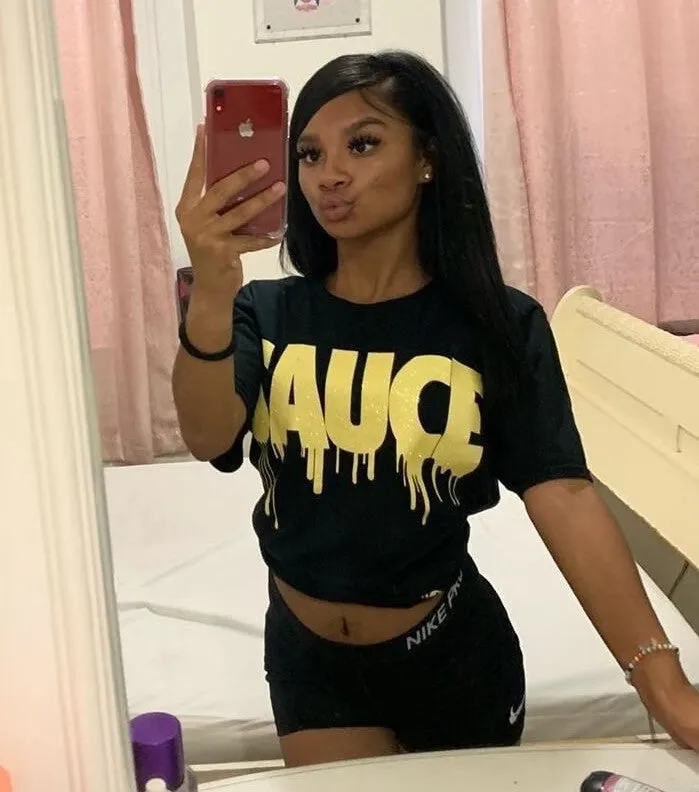 Lemon Sugar Glitter Sauce | Black Tee