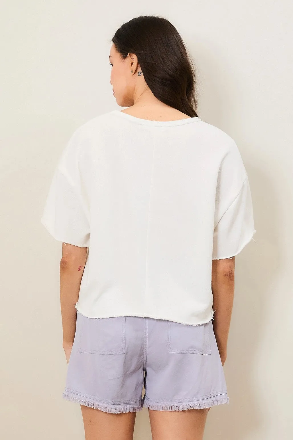 Lennox French Terry Boxy Tee