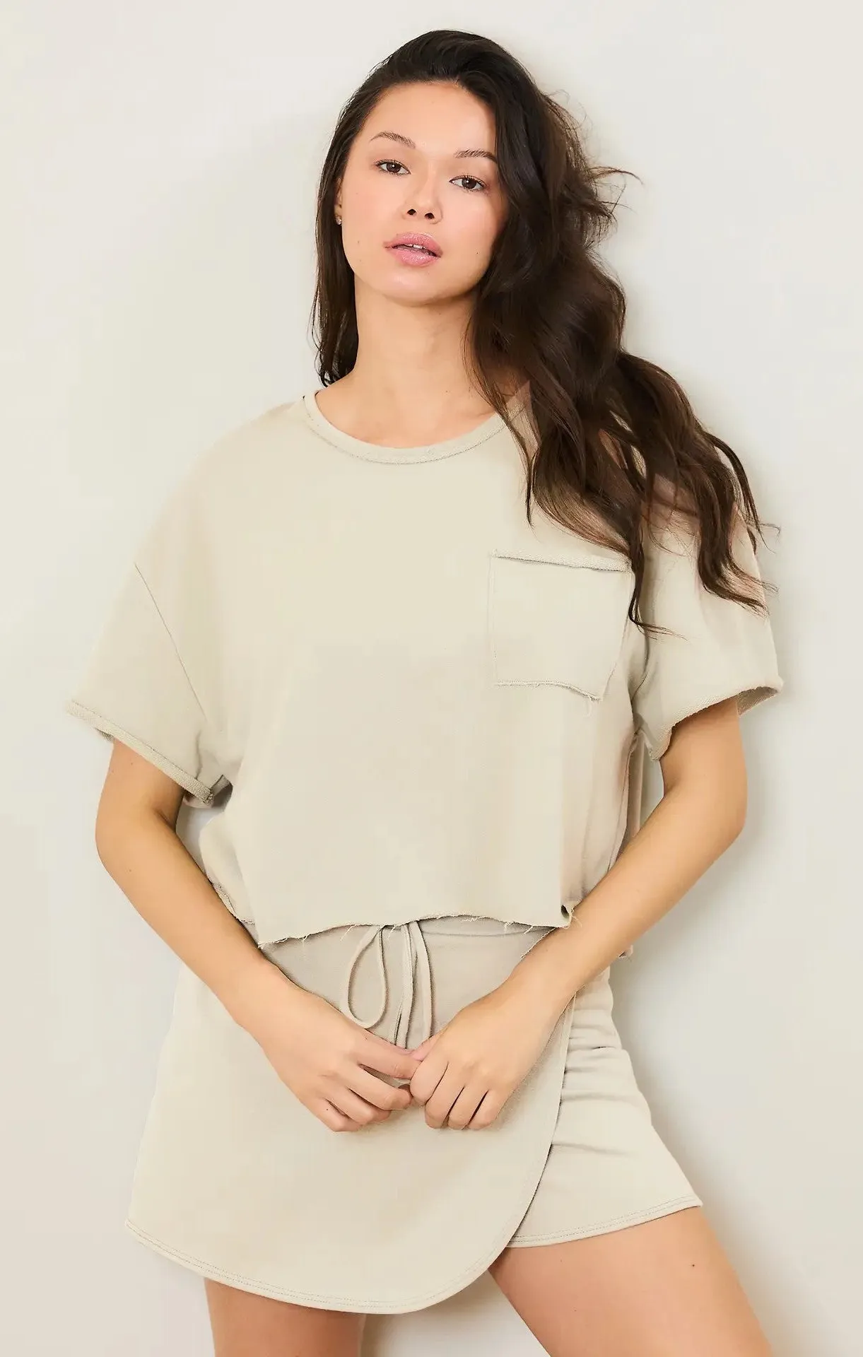 Lennox French Terry Boxy Tee