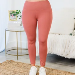 Let It Be Leggings, Brier Rose