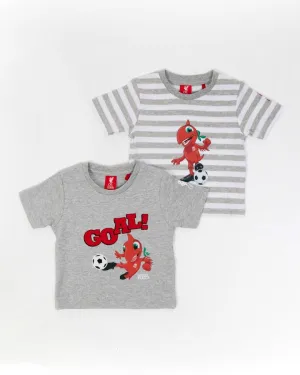 LFC Mighty Red 2 Pack Baby Tees