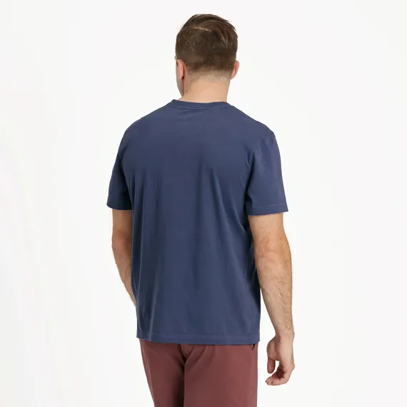 Life is Good Men's Crusher Lite Henley