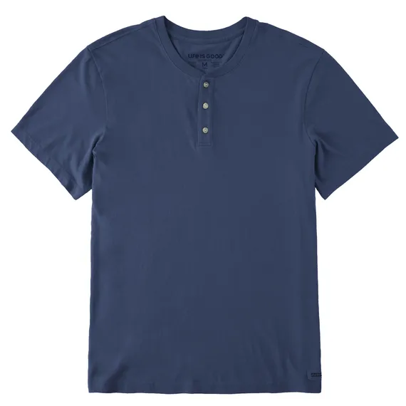 Life is Good Men's Crusher Lite Henley