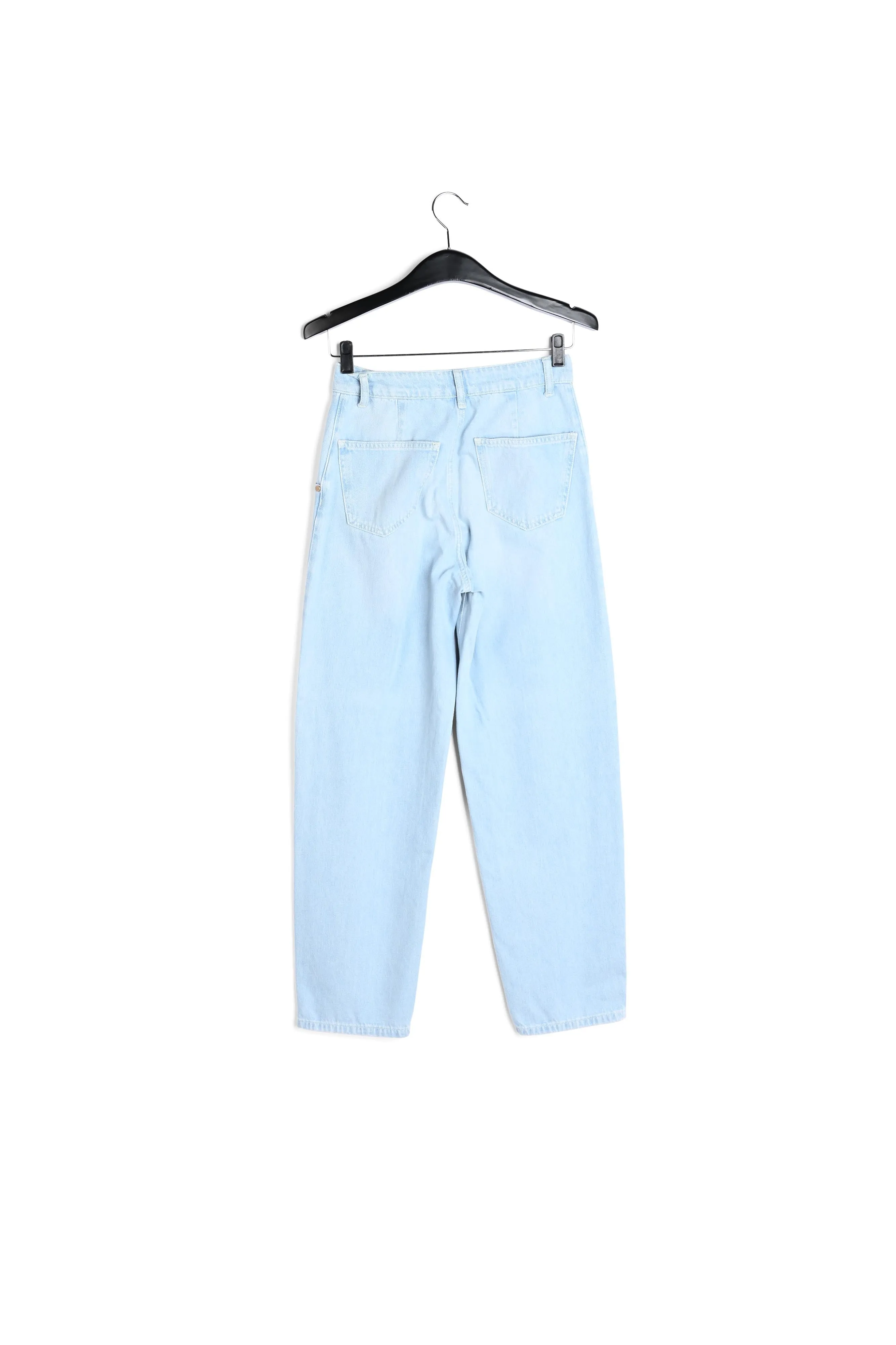Light blue denim boyfriend jeans
