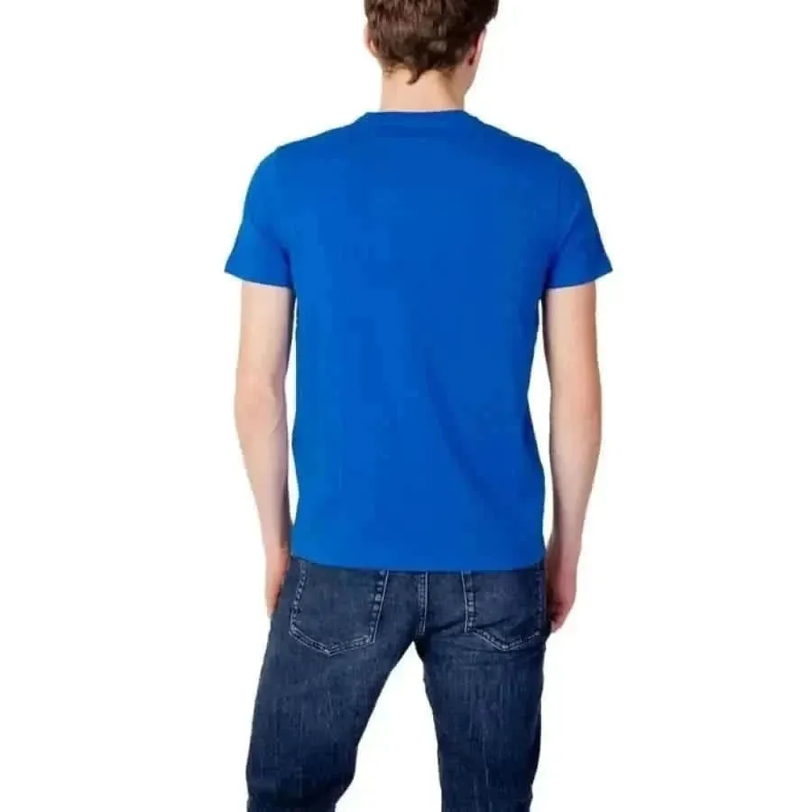 Light Blue US Polo Assn Long-Sleeve T-Shirt for Men