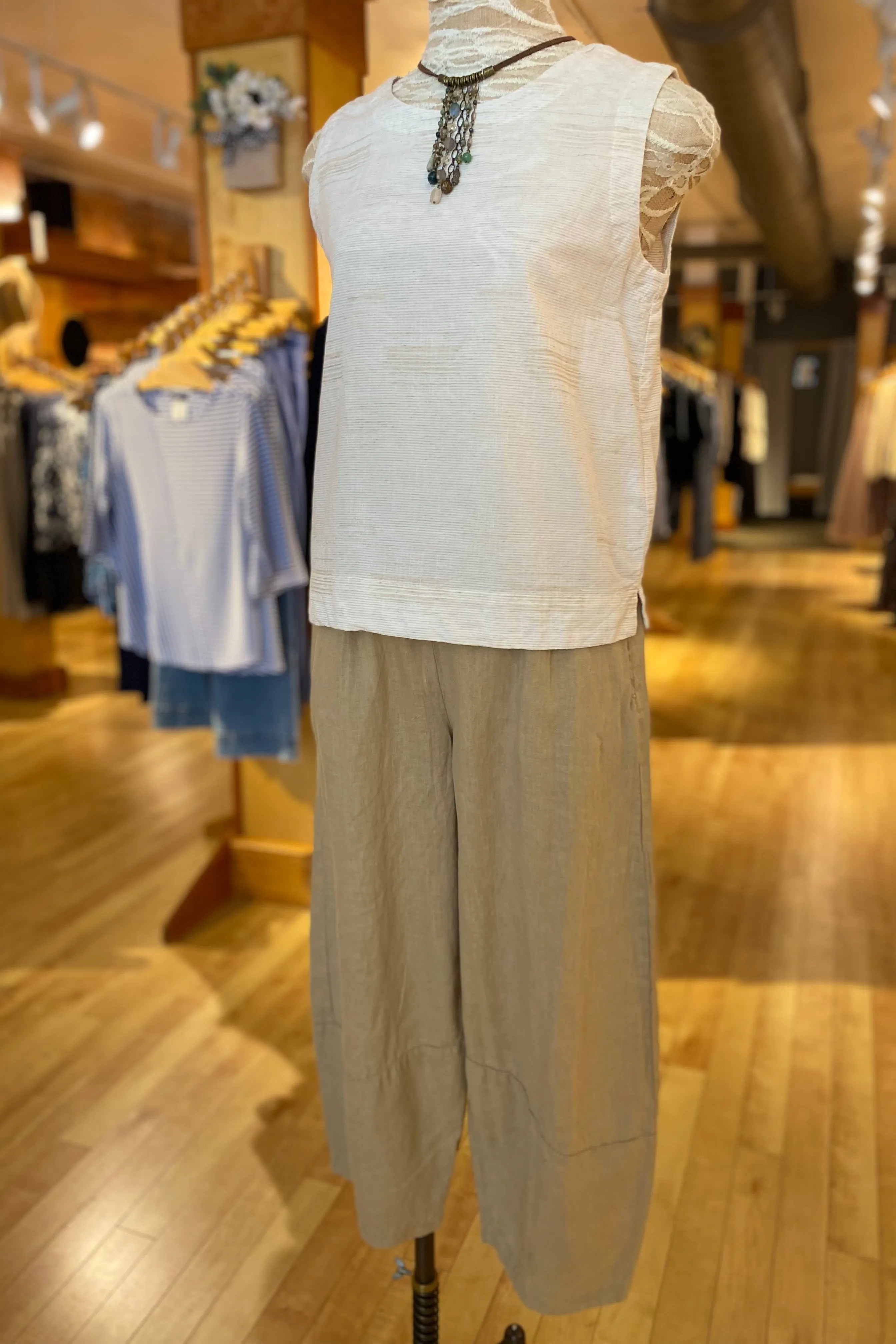 Linen Lantern Pant
