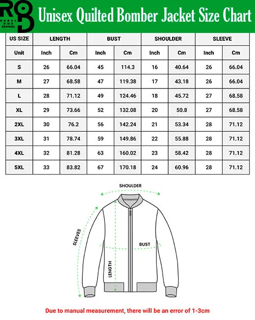 Lion Of Judah Quilted Bomber Jacket