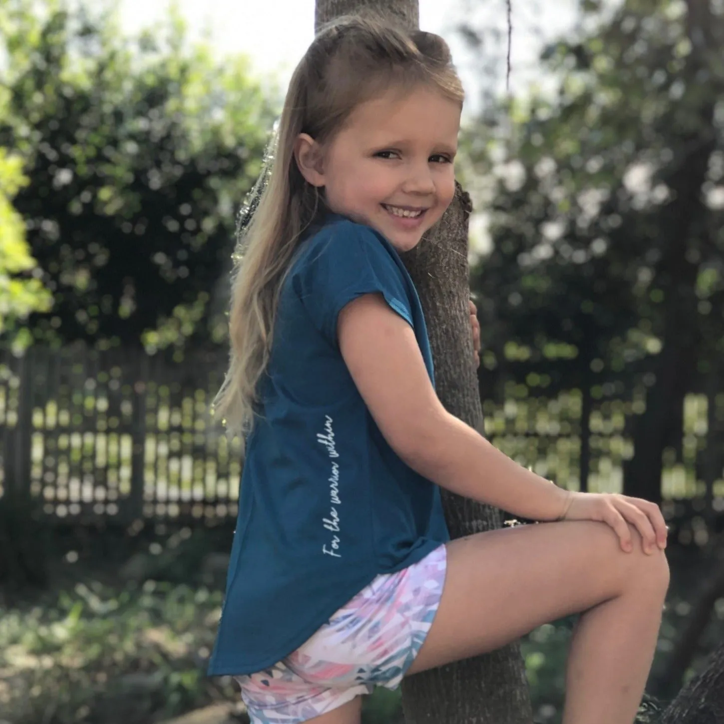 LITTLE IMPI  Girl's Tee - Blue